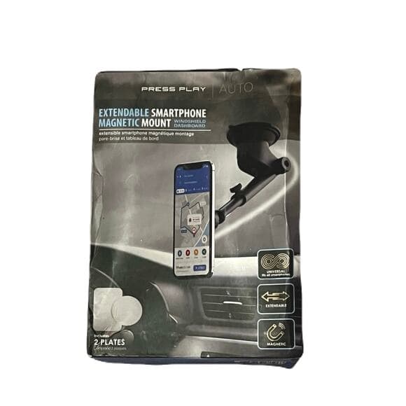 Press Play Extendable Smartphone Magnetic Mount - Thumbnail 4