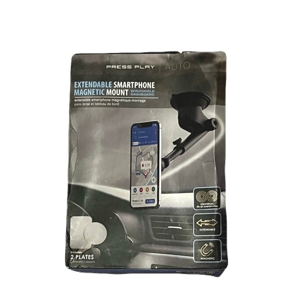 Press Play Extendable Smartphone Magnetic Mount - Thumbnail 3