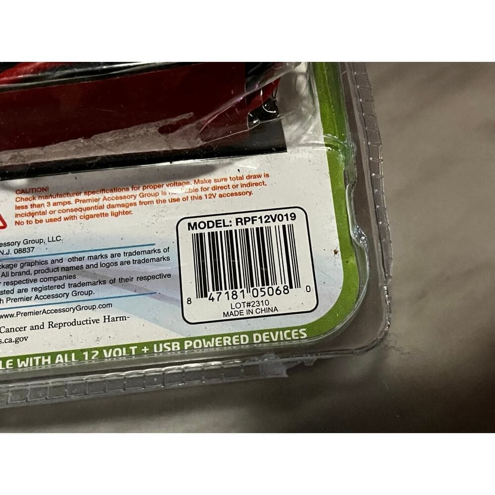 Premier 12 Volt 3.4 Amps Dual USB Charging Port - Thumbnail 2