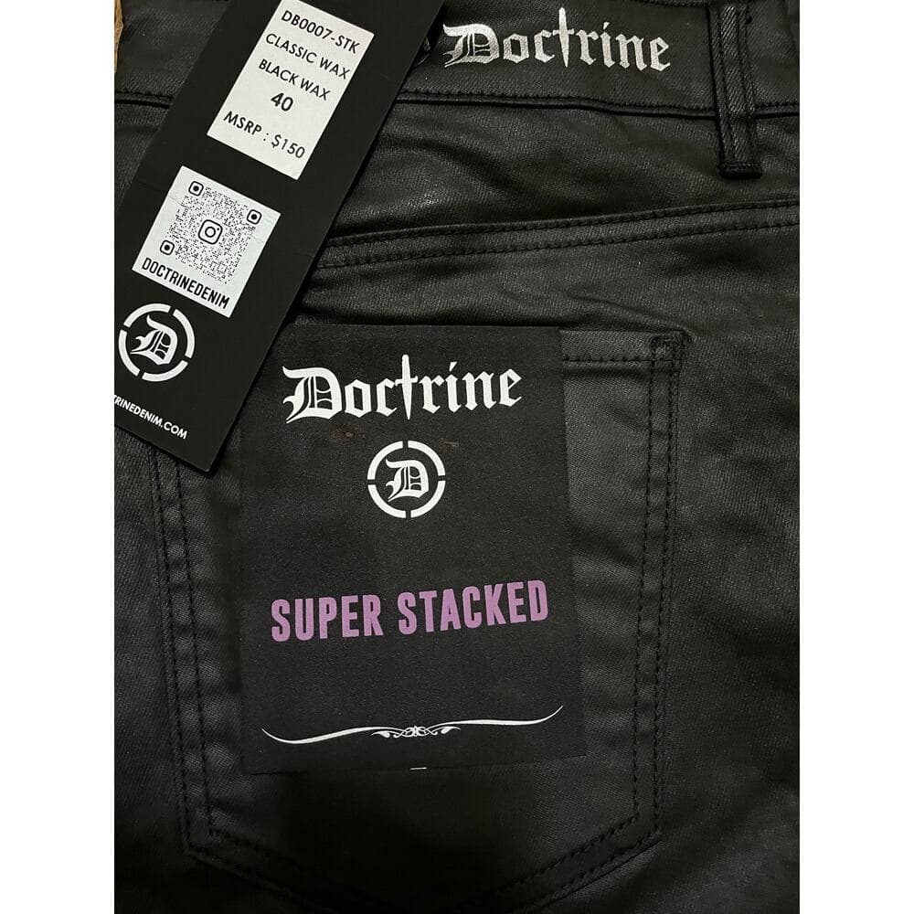 Doctrine Classic Wax Black Wax Superstack Size 40 - Thumbnail 3