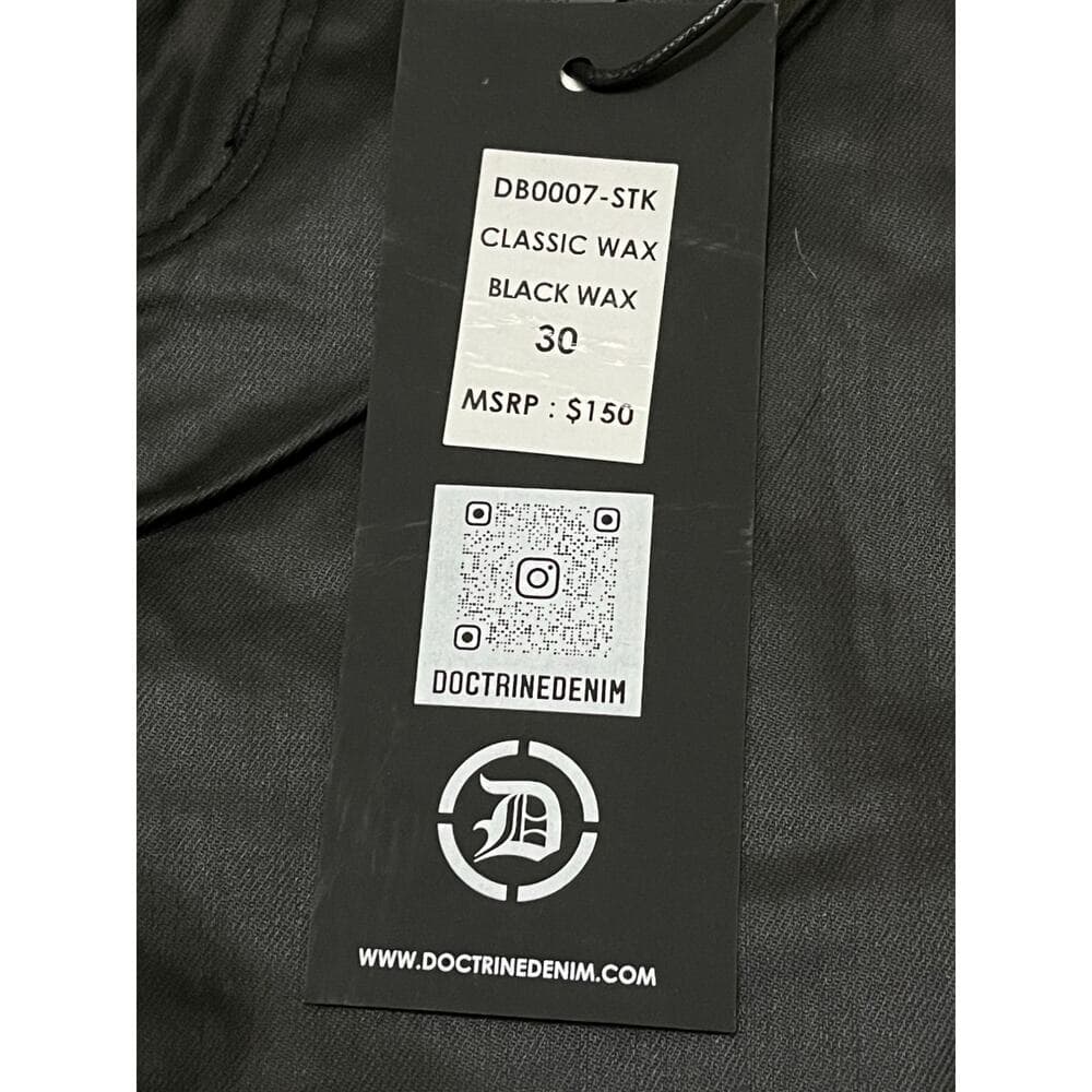 Doctrine Classic Wax Black Wax Superstack Size 30 - Thumbnail 2