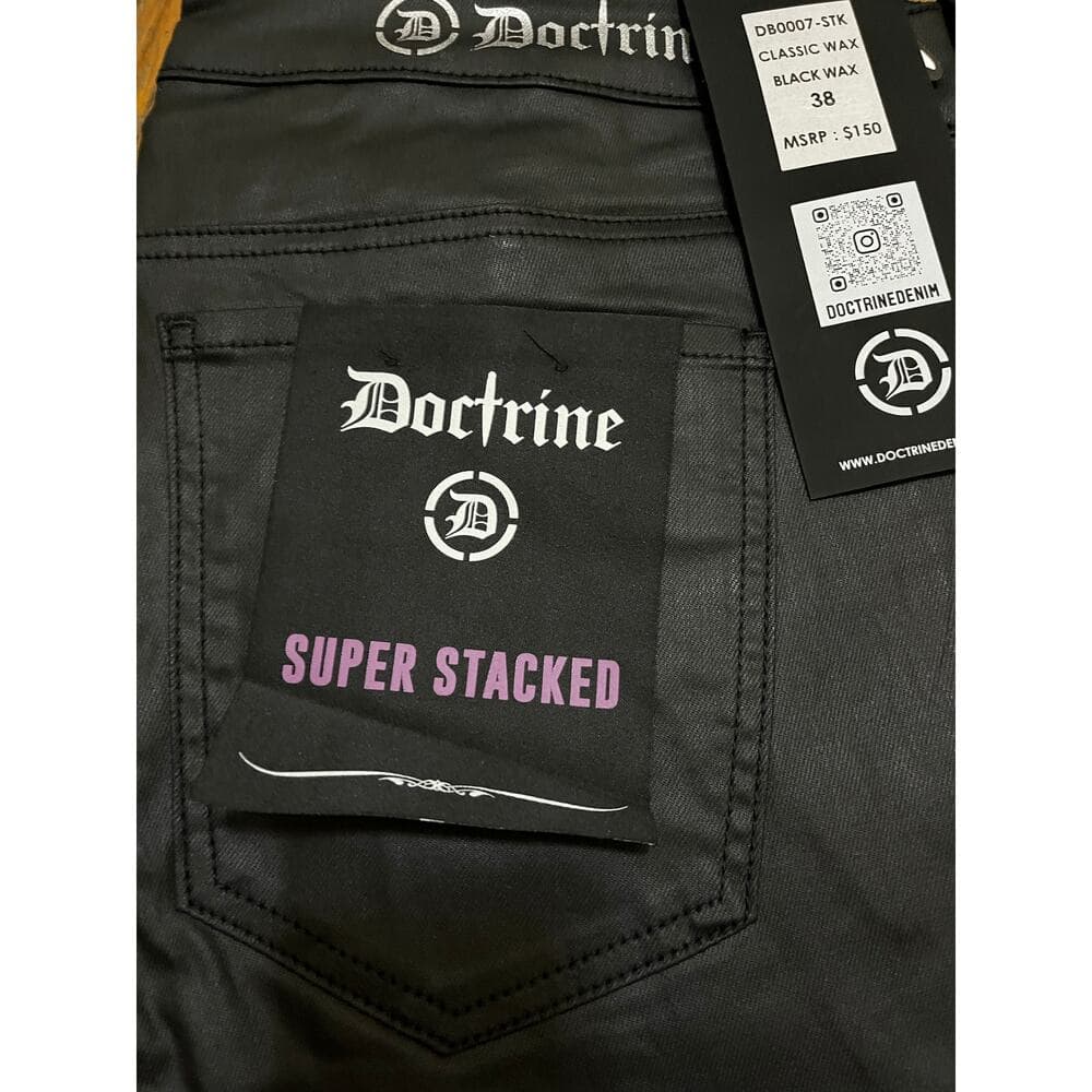 Doctrine Classic Wax Black Wax Superstack Size 38 - Thumbnail 3