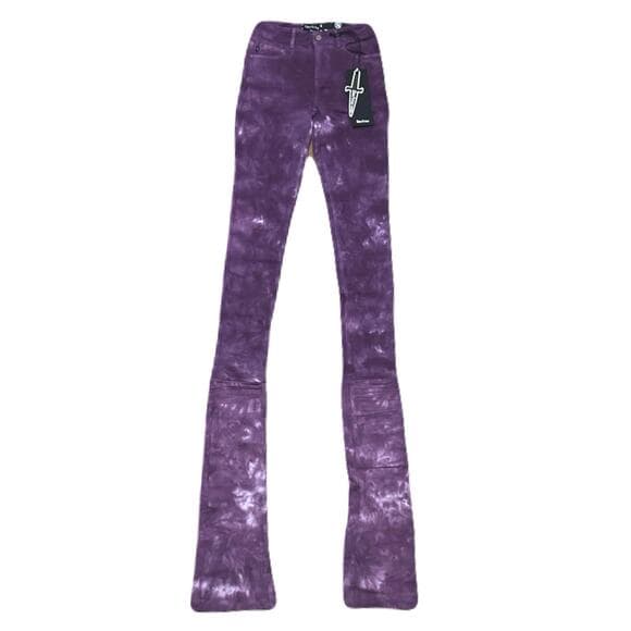 Doctrine Pacific Purple Superstack Men’s Jean’s Size 30 - Thumbnail 7