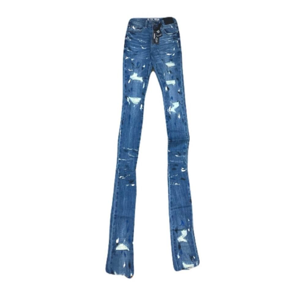 Si Tu Veux Marc Jean Indigo Wash Size 32 - Thumbnail 5