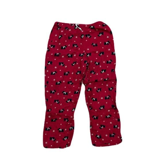 Women’s Christmas Sleepwear With A little Black dog on them - Thumbnail 4