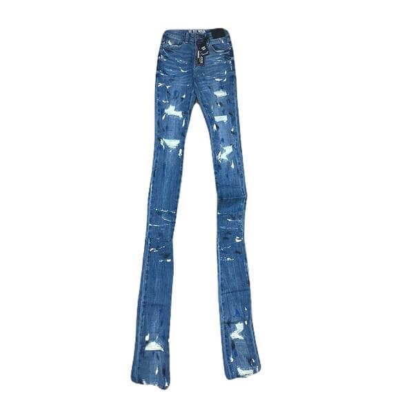 Si Tu Veux Marc Jean Indigo Wash Size 28 - Thumbnail 7