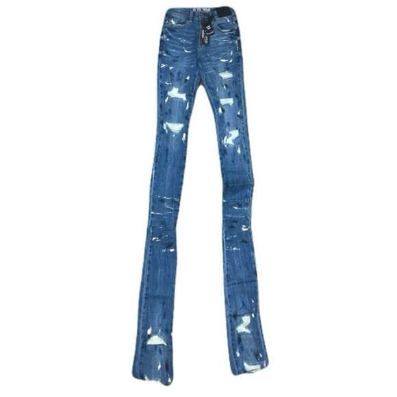 Si Tu Veux Marc Jean Indigo Wash Size 30 - Thumbnail 7