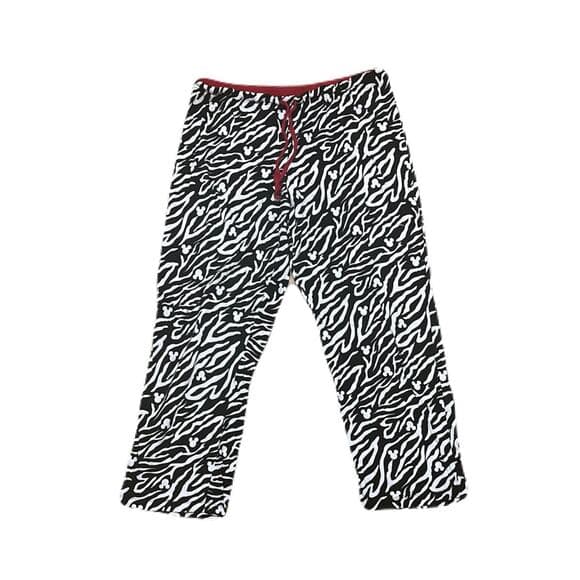Disney zebra Mickey Mouse sleepwear Kids Size 12/14 - Thumbnail 5