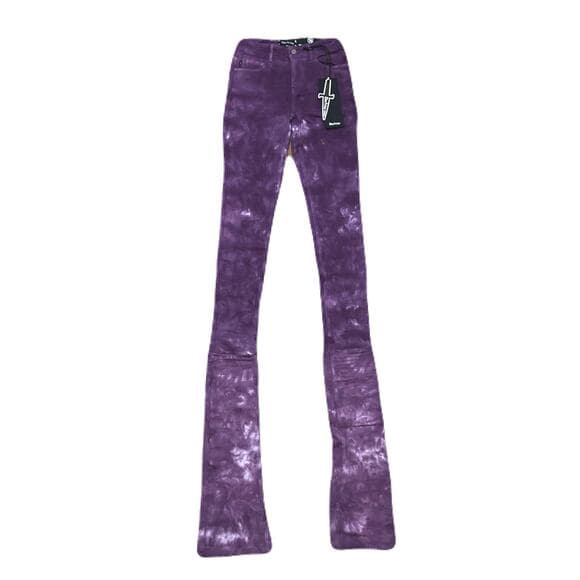 Doctrine Pacific Purple Superstack Men’s Jean’s Size 34 - Thumbnail 6