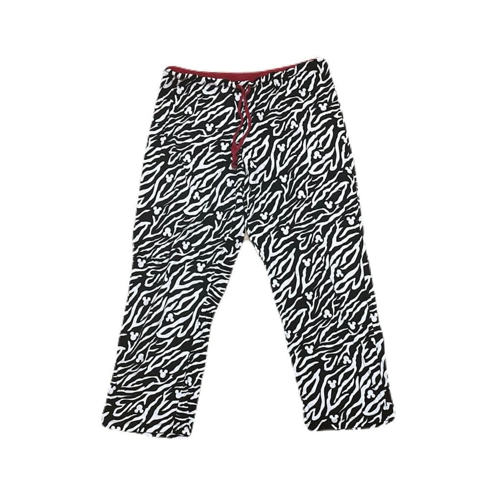 Disney zebra Mickey Mouse sleepwear Kids Size 12/14 - Thumbnail 4