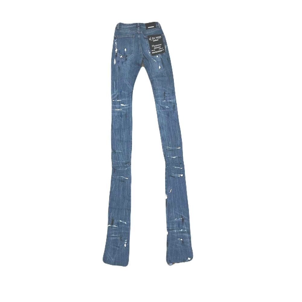 Si Tu Veux Marc Jean Indigo Wash Size 30 - Thumbnail 2