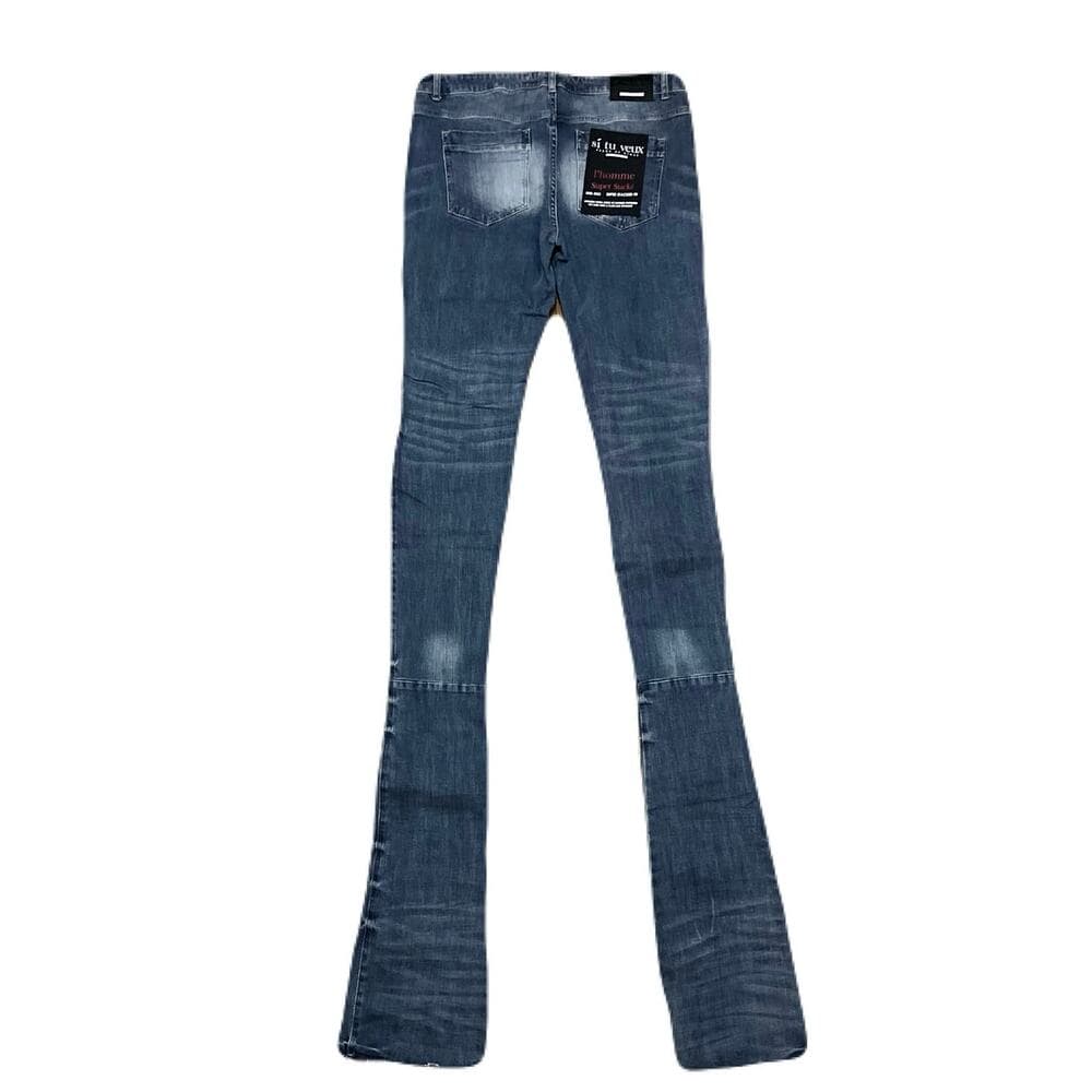 Si Tu Veux Brutini Jeans Indigo Wash Superstack Men’s Size 38 - Thumbnail 2