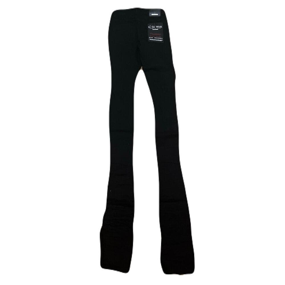 Si Tu Veux Brutini Jeans Jet Black Superstack Men’s Size 30 - Thumbnail 2