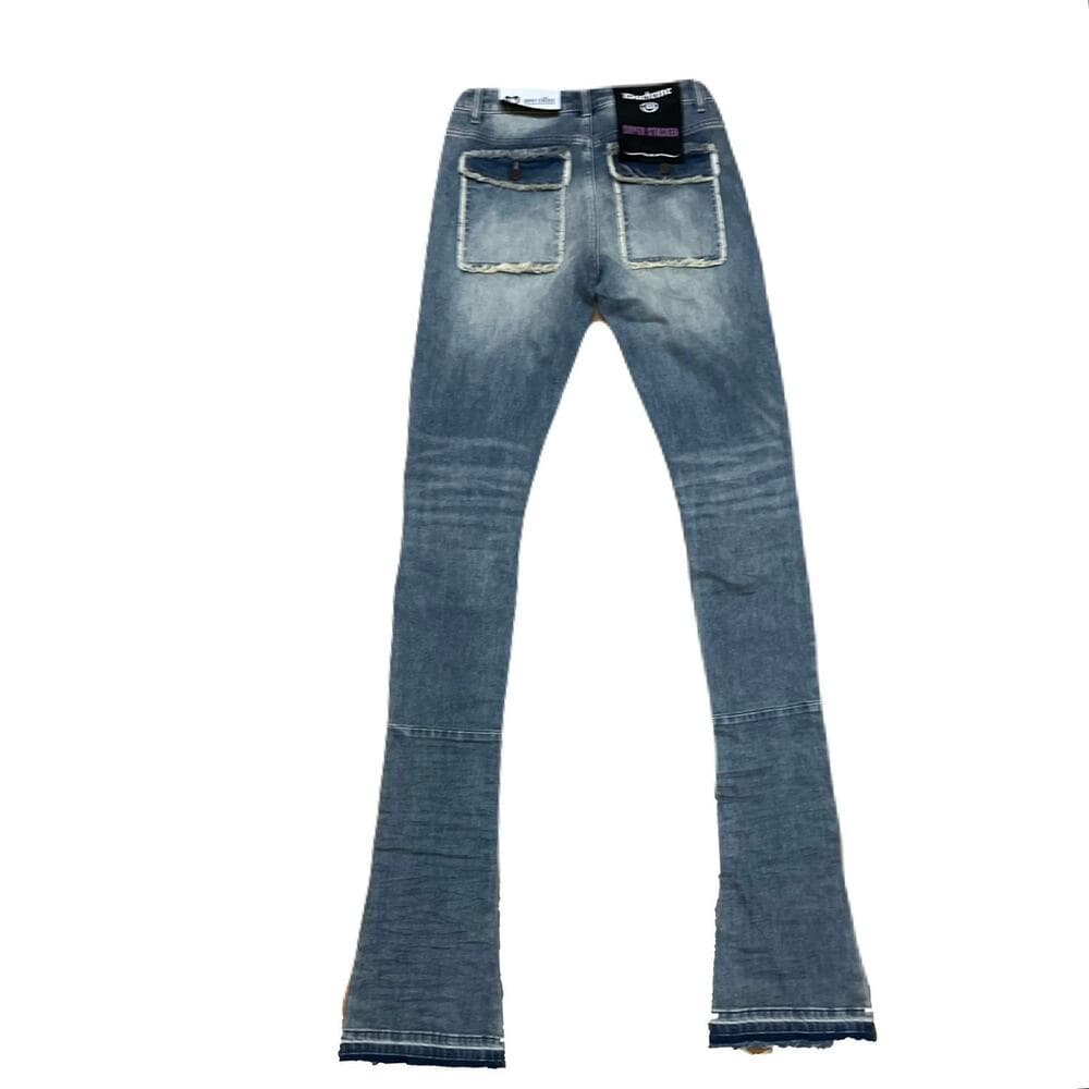 Doctrine Denim Blue Men’s Superstack Men’s Jean’s Size 32 - Thumbnail 2