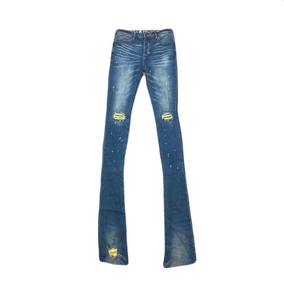 Superstacks Men’s Jeans Size 34 Shabaz Brother Brand - Thumbnail 4