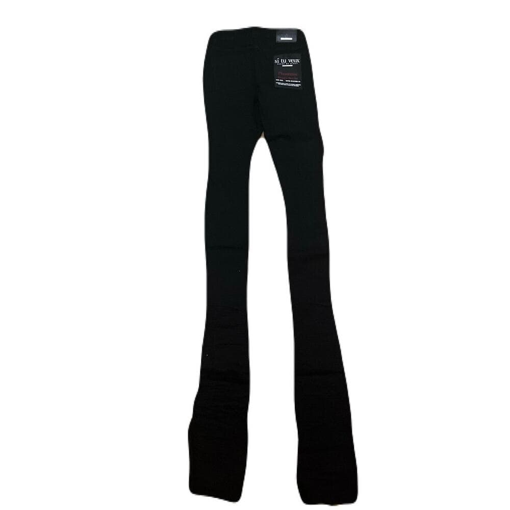 Si Tu Veux Brutini Jeans Jet Black Superstack Men’s Size 36 - Thumbnail 2