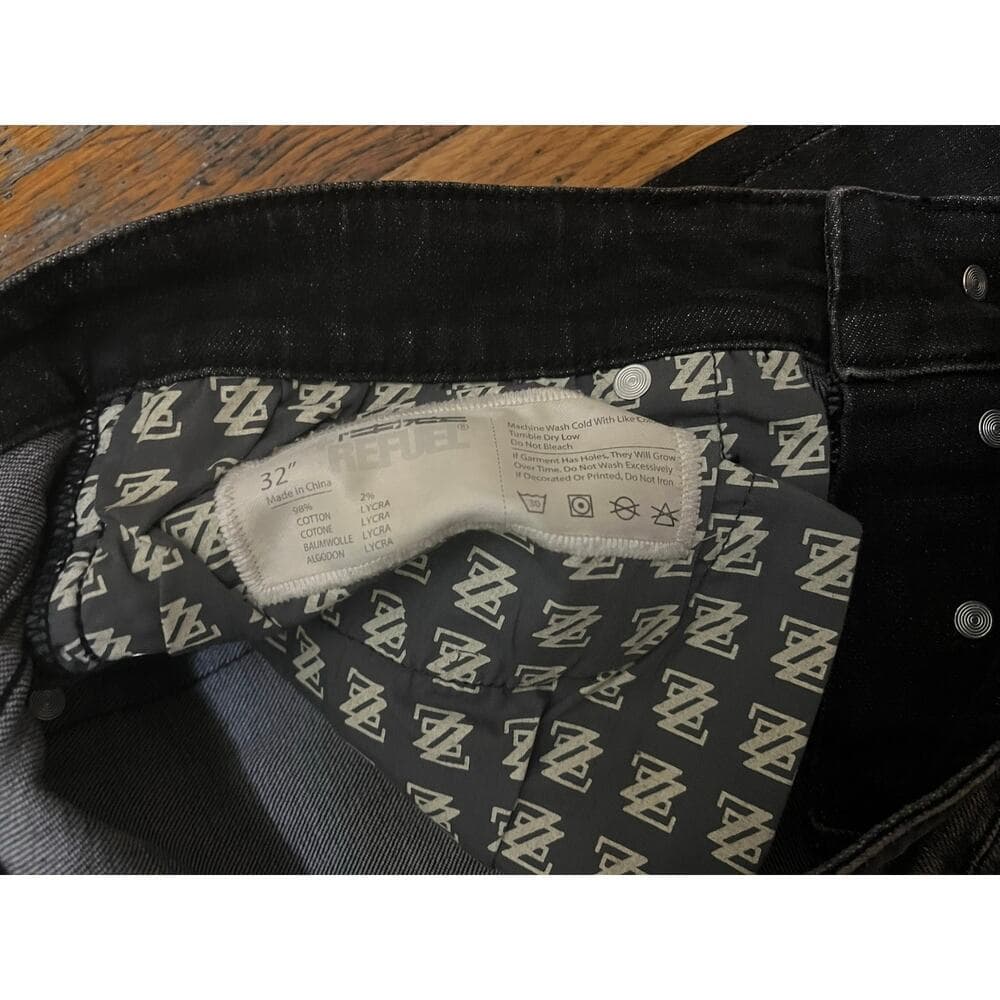 Shabaz Brother Black Superstack Men’s Jean’s Size 32 new With Tags - Thumbnail 3