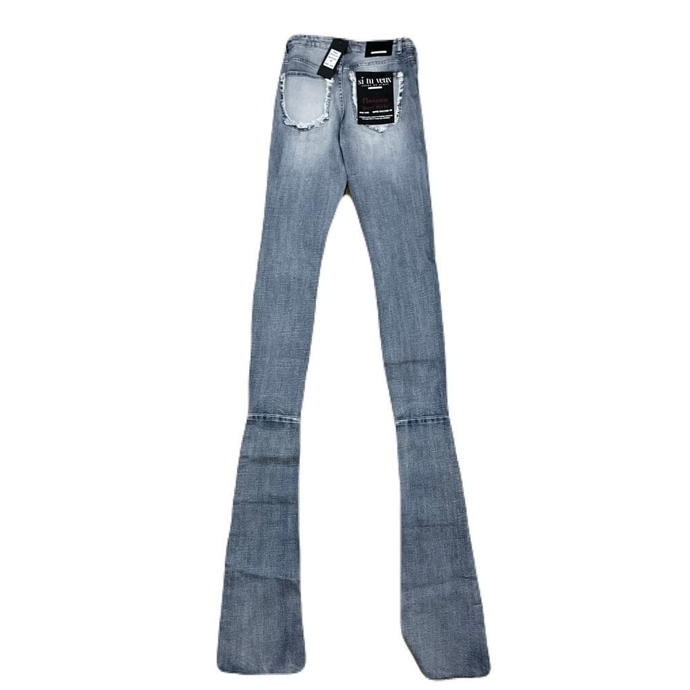 Si Tu Veux Brutini’23 Jeans Indigo Wash Mens Superstack Size 30 - Thumbnail 2