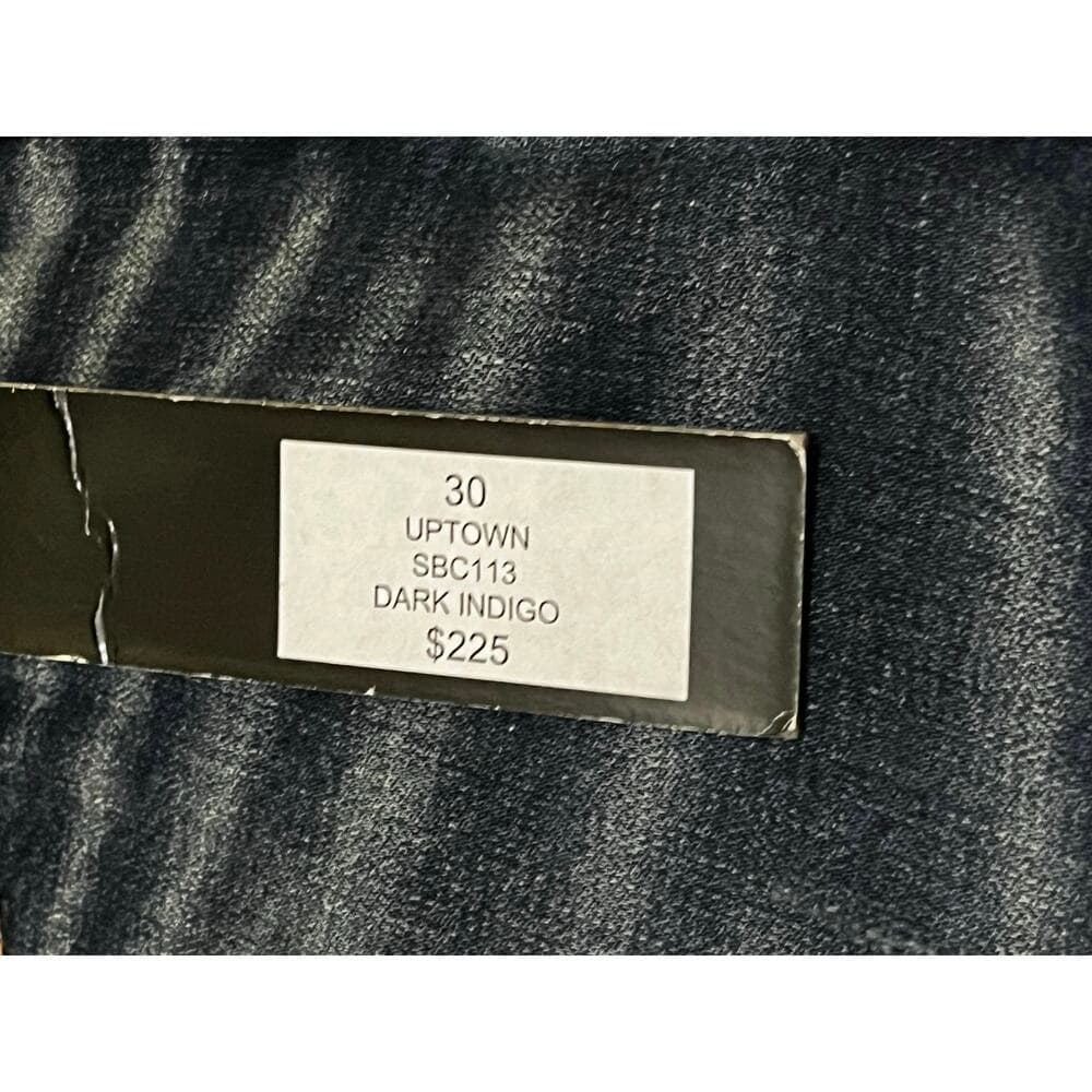 Shabaz Brother Uptown SBC113 Dark Indigo Size 30 Superstack - Thumbnail 4