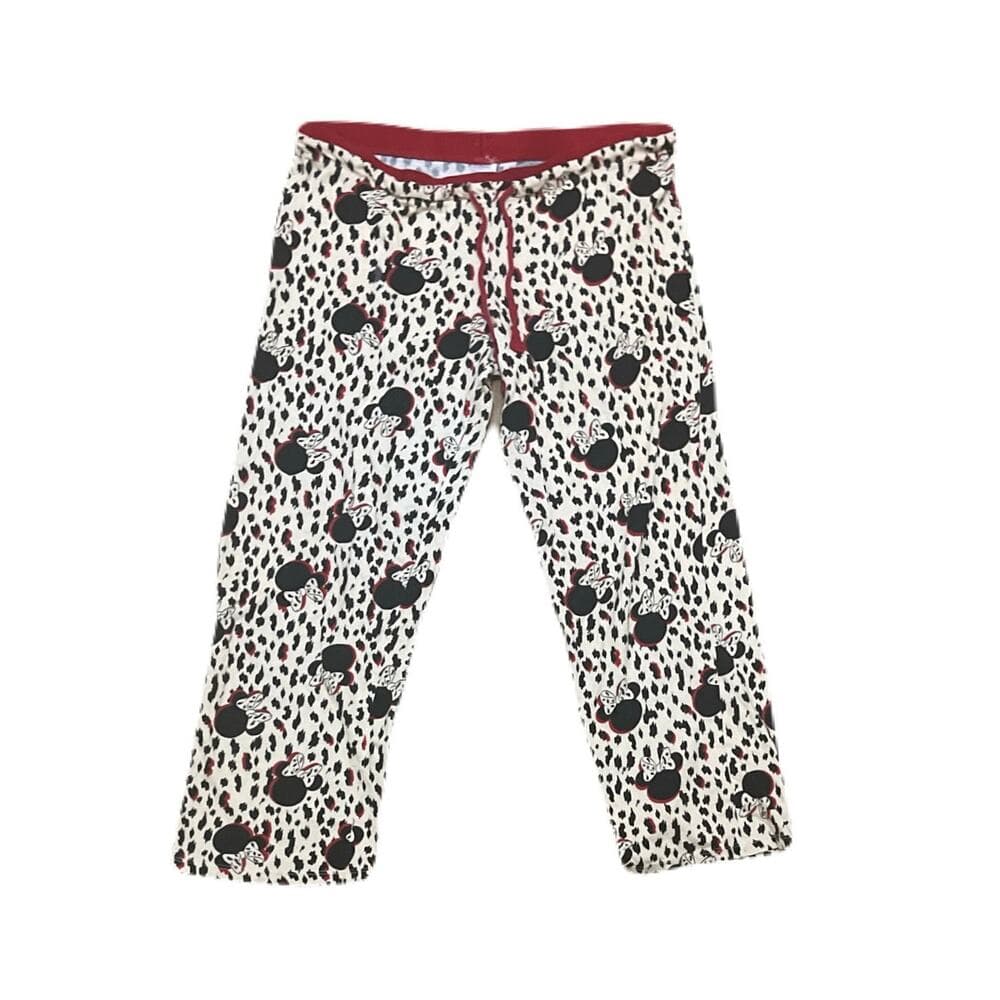 Disney Minnie, mouse cream and red kids sleepwear Size 4-6 - Thumbnail 3