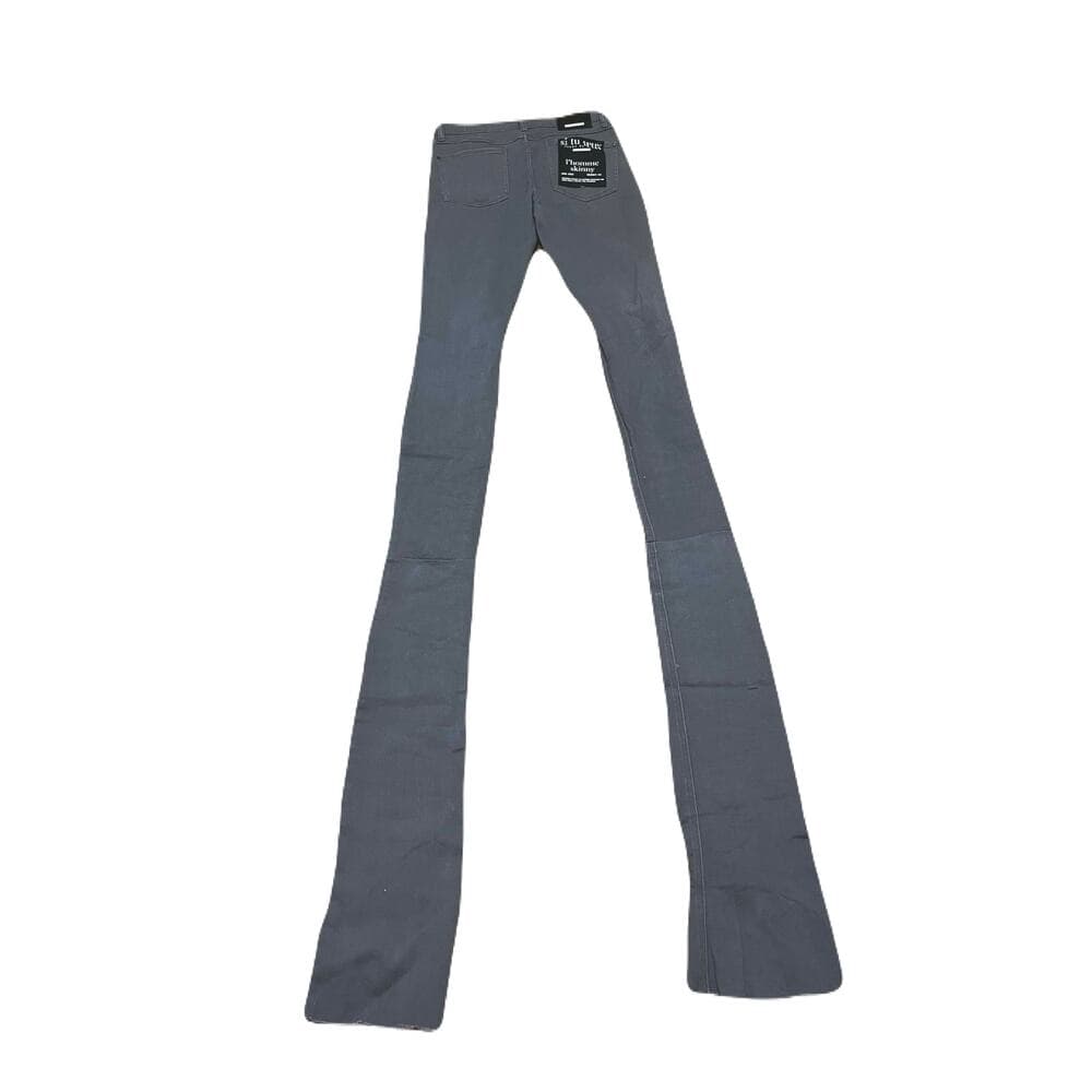 Si Tu Veux Dark Gray Superstack Jeans Size 32 - Thumbnail 3