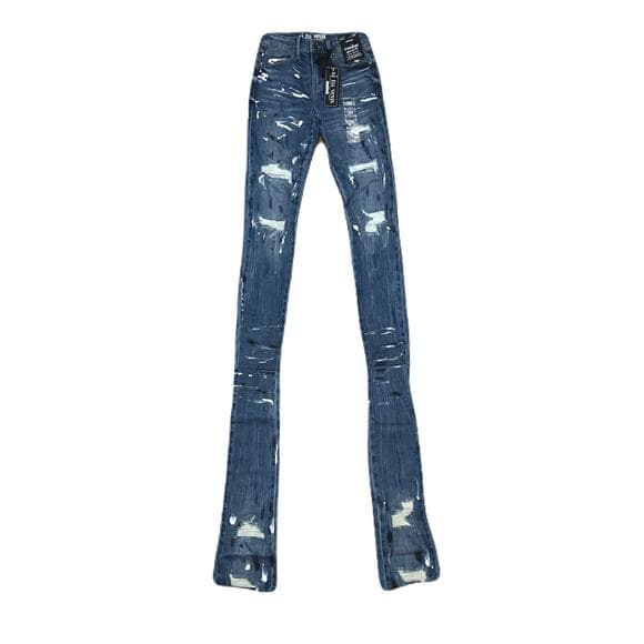 Si Tu Veux Marc Jean’s Indigo Wash Size 40 Men’s Superstack - Thumbnail 6
