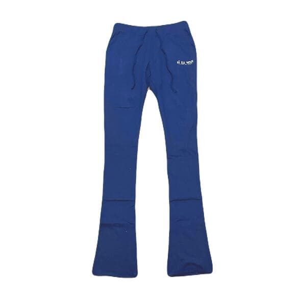 Si Tu Veux Blue Men’s Superstack Sweatpants - Thumbnail 6