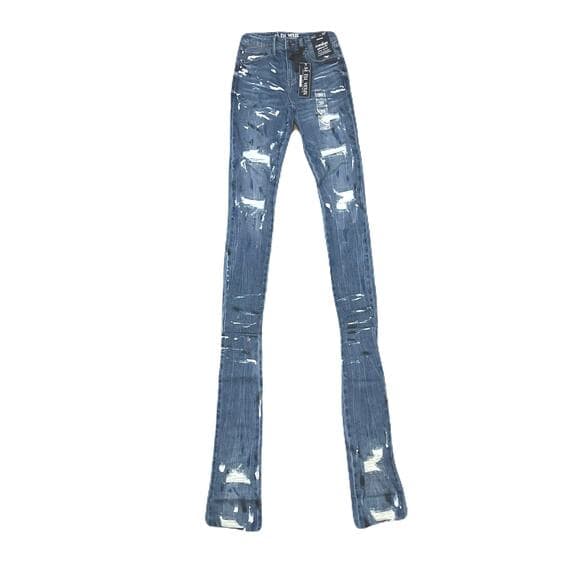 Si Tu Veux Marc Jean’s Indigo Wash Size 36 Men’s Superstack - Thumbnail 6