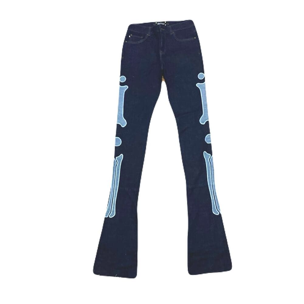 Doctrine Dark Blue Superstack Men’s Jean’s Size 32 - Thumbnail 6