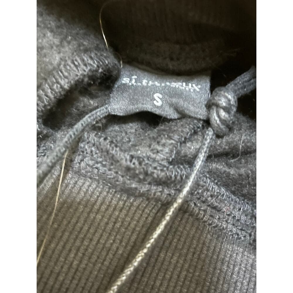 Si Tu Veux Black Men’s Superstack Sweatpants Size Small - Thumbnail 4