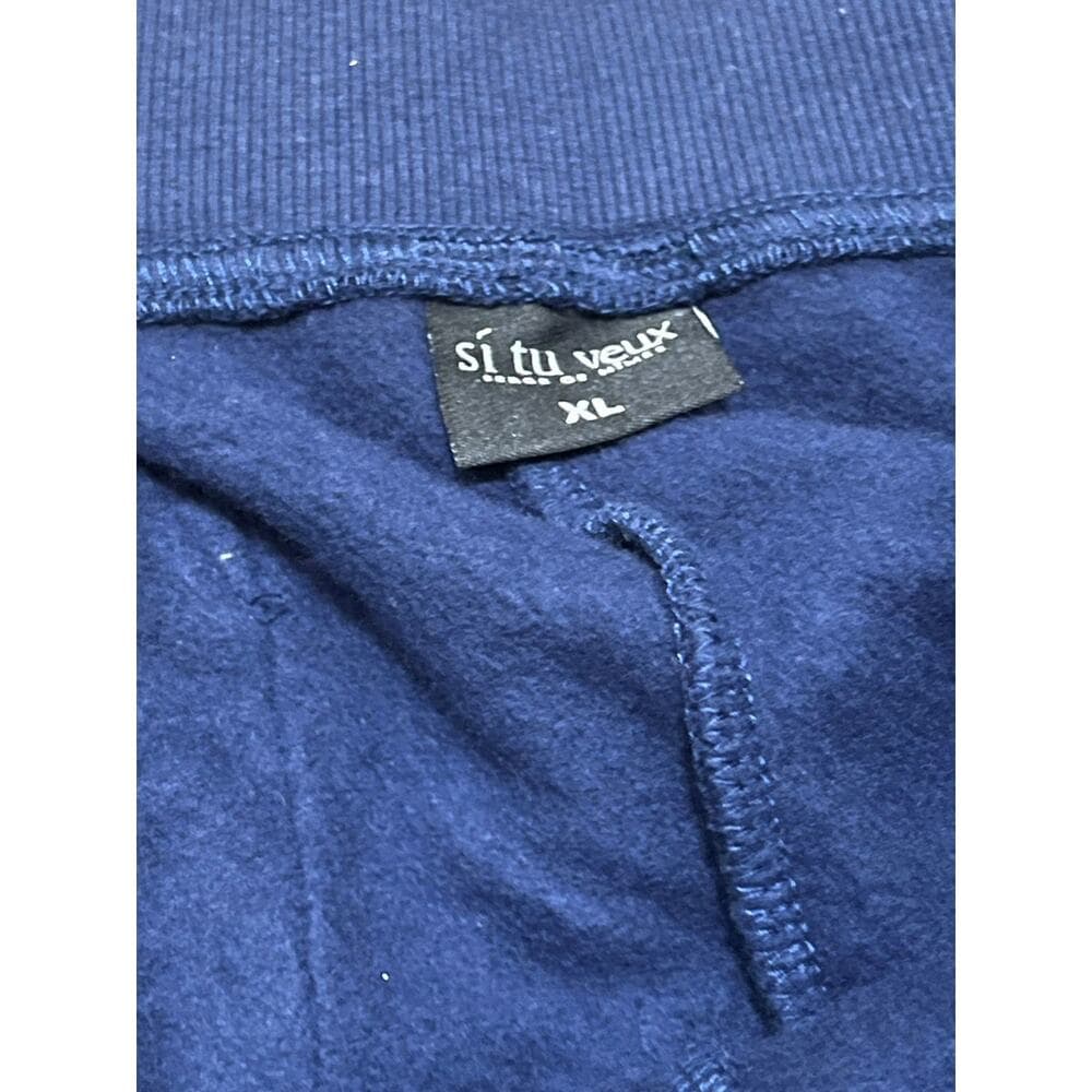 Si Tu Veux Blue Men’s Superstack Sweatpants Size XL - Thumbnail 3