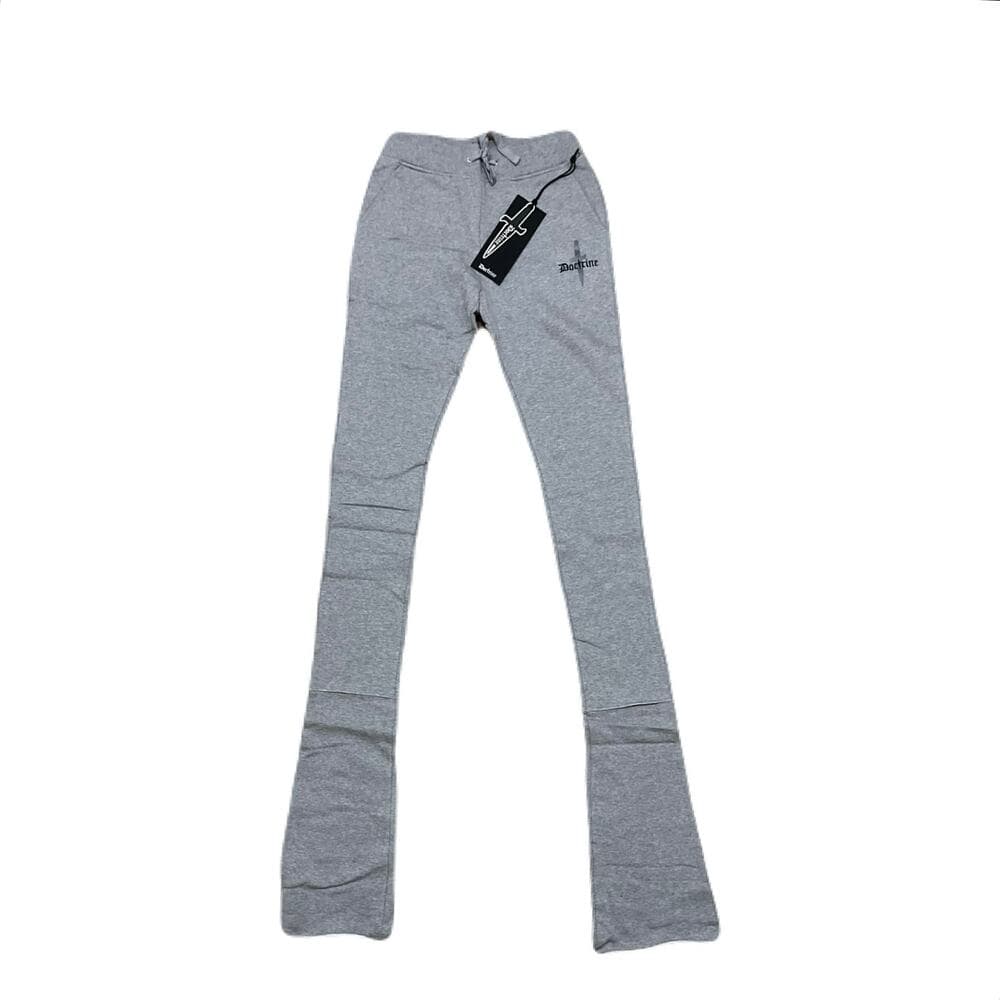 Doctrine Gray Men’s Superstack Sweatpants Size Medium - Thumbnail 6