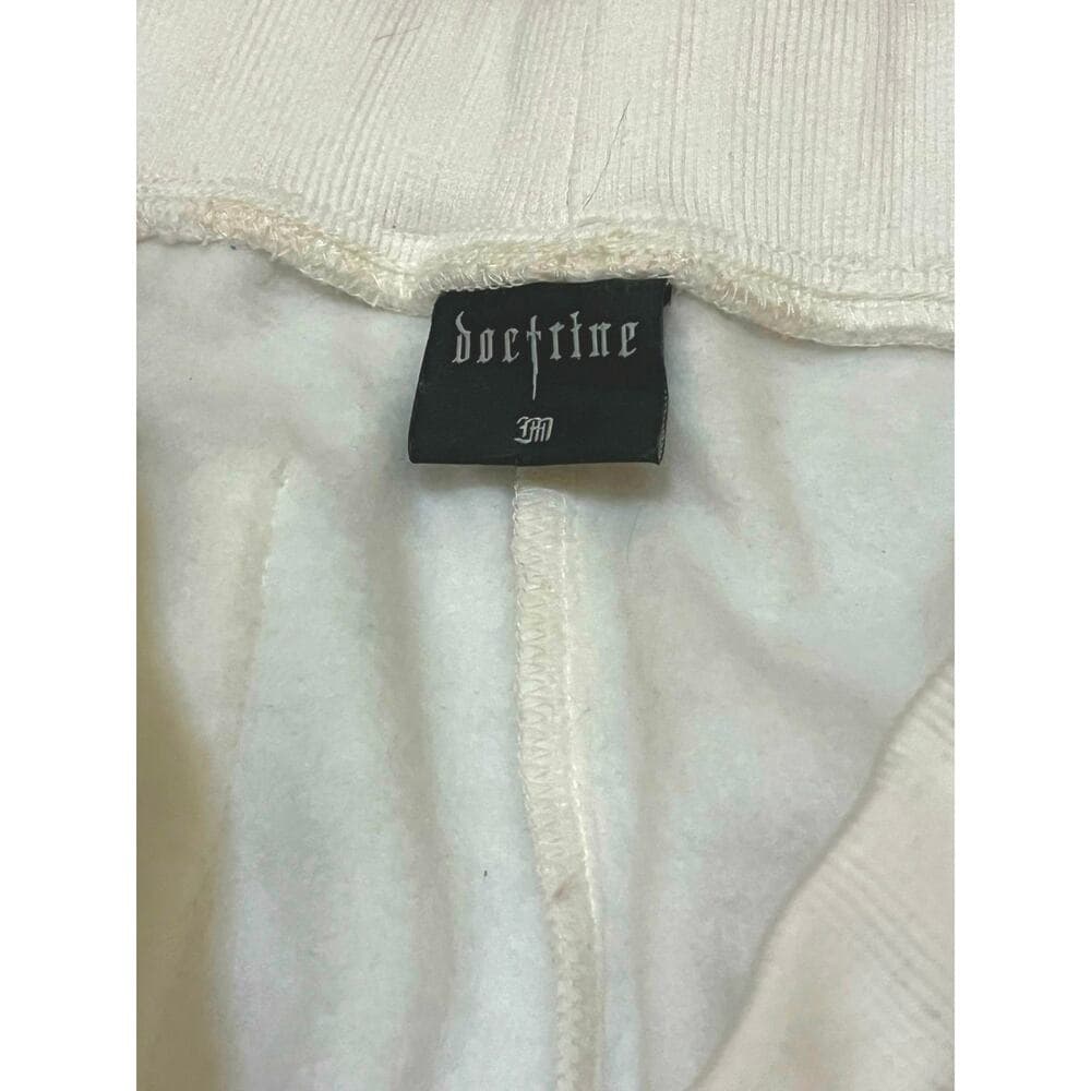 Doctrine Men’s White & Red Superstack Sweatpants Size Medium - Thumbnail 5