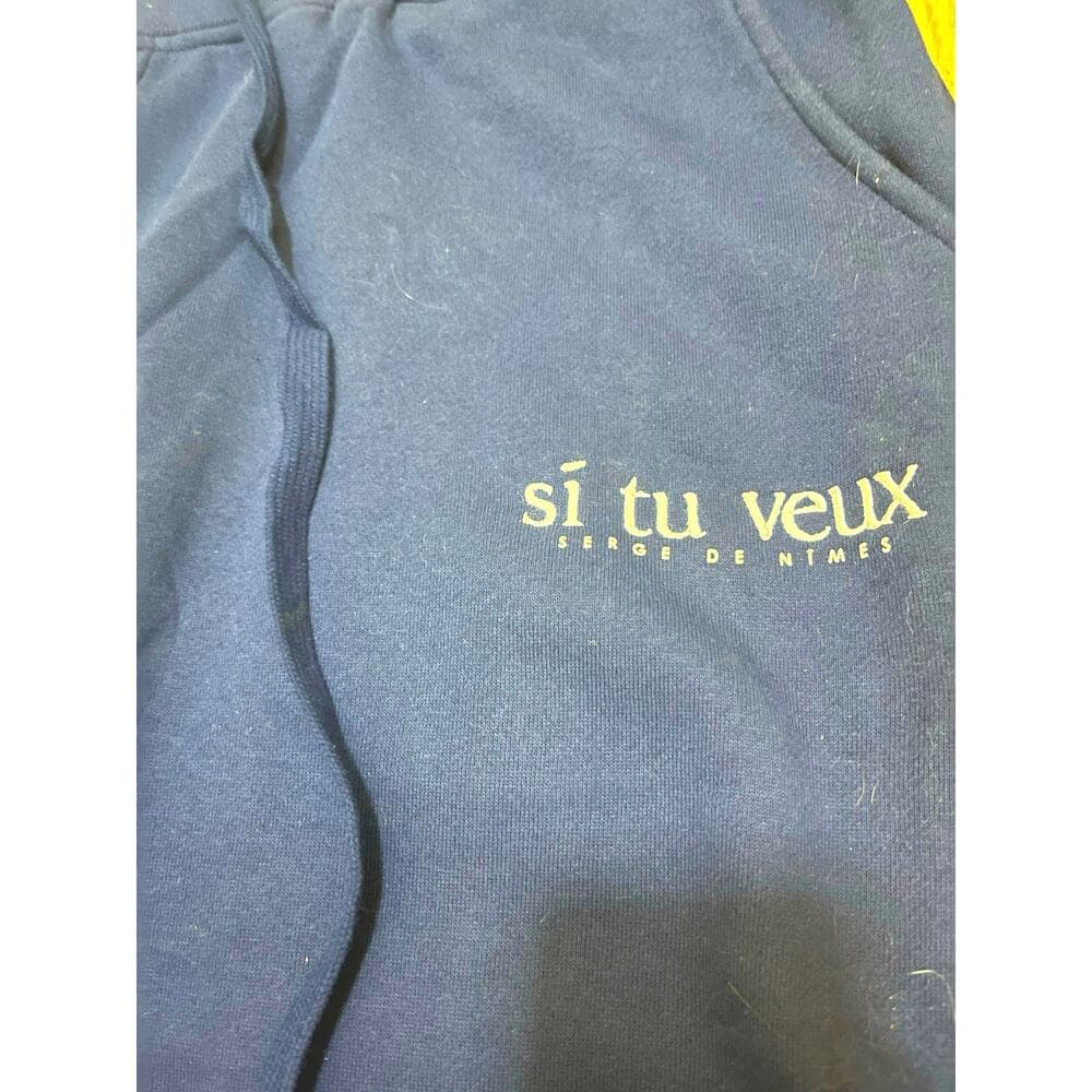 Si Tu Veux Blue Men’s Superstack Sweatpants - Thumbnail 3