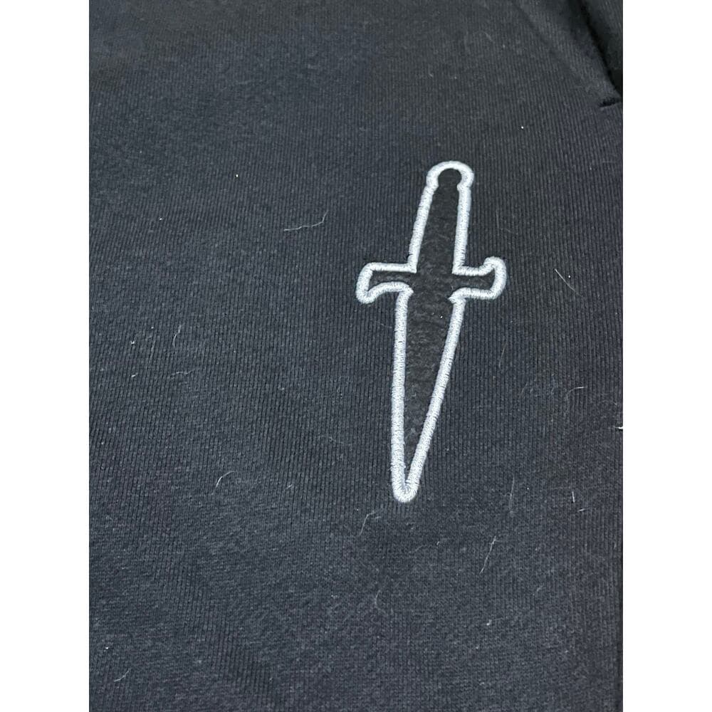 Doctrine Black Men’s Superstack Sweatpants Size medium - Thumbnail 2