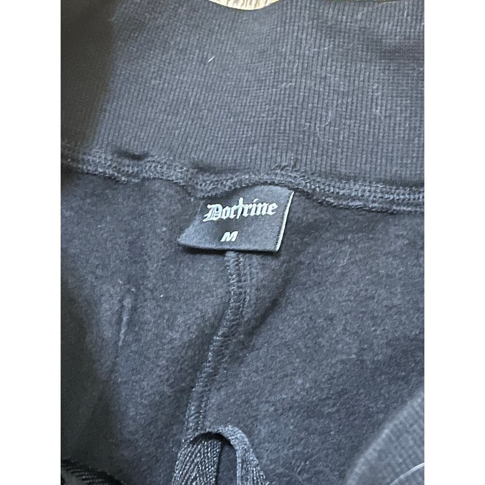 Doctrine Black Men’s Superstack Sweatpants Size medium - Thumbnail 3