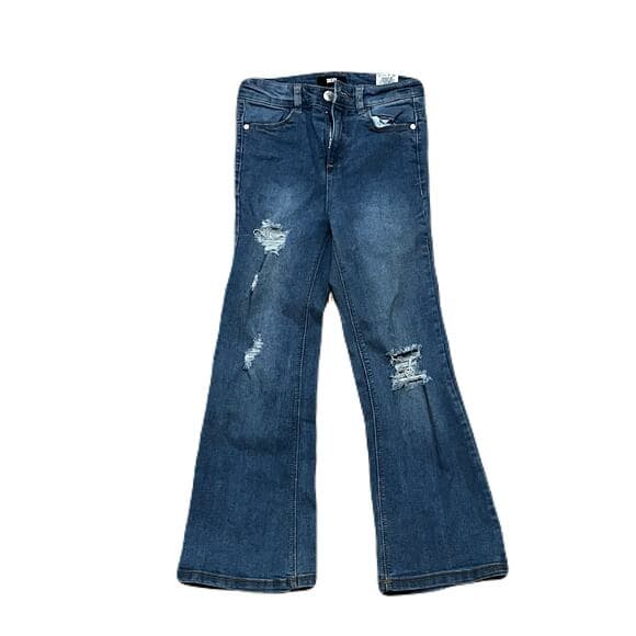 DKNY Girls Blue Jean’s Size 7 In Good Condition - Thumbnail 5