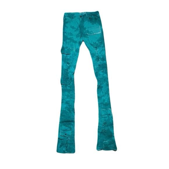 Si Tu Veux Superstack Mint Men’s Jean’s Size 36 - Thumbnail 8