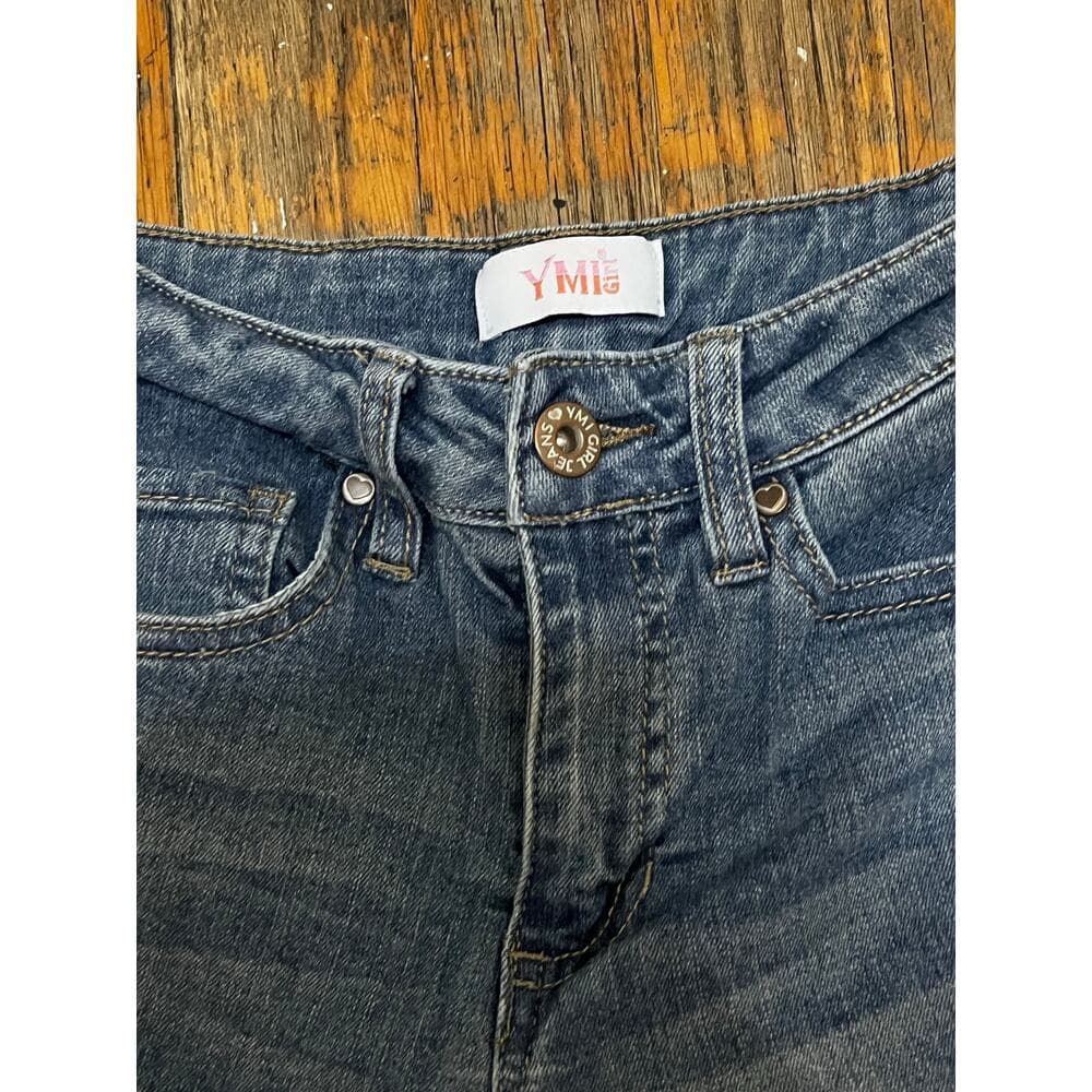 YMI Kids Jeans With Stars On It Size 8 - Thumbnail 3