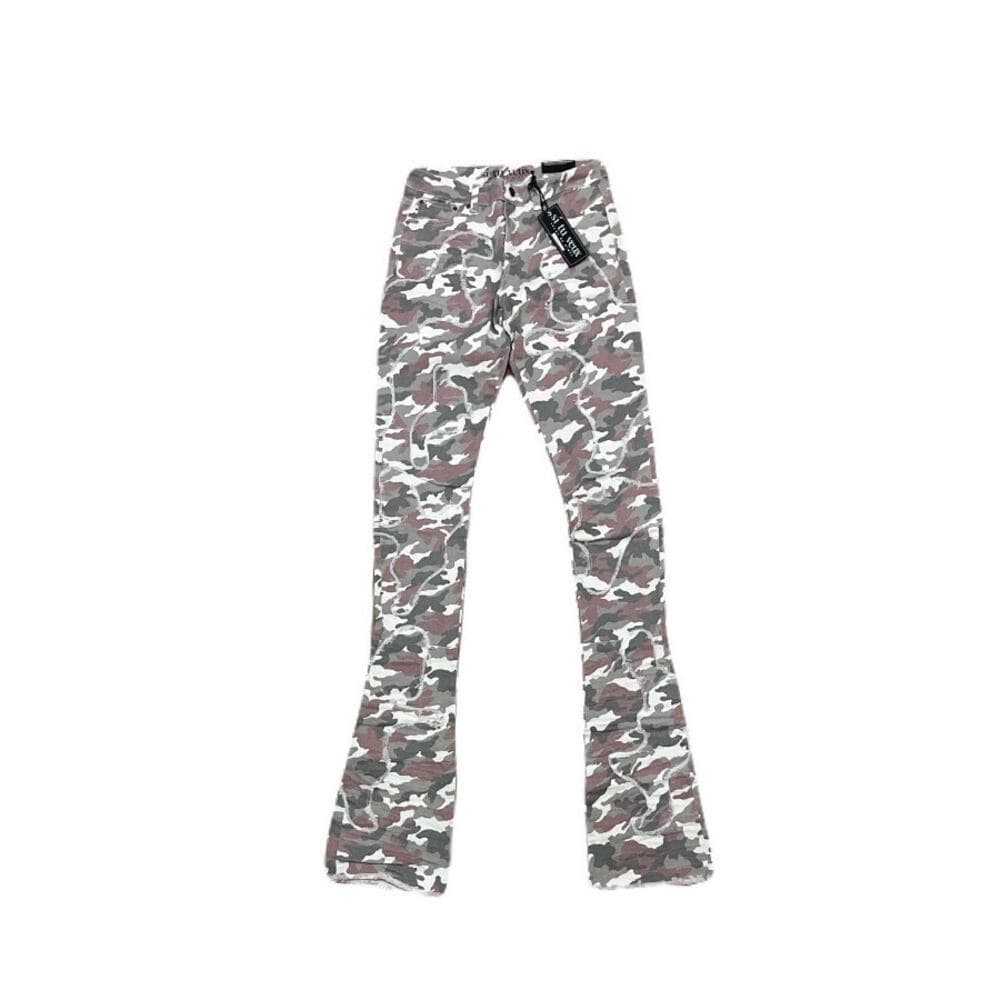 Si Tu Veux Cream Amy Superstack Men’s Jeans Size 32 - Thumbnail 6