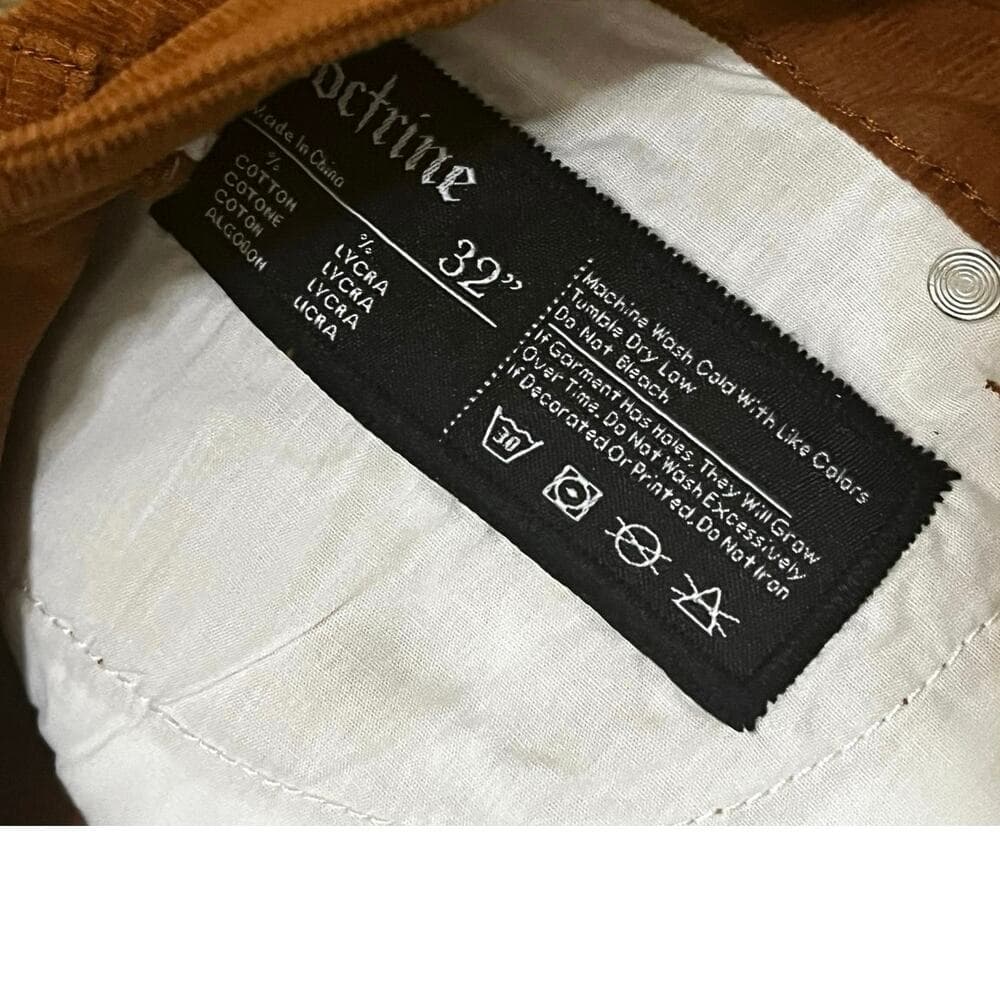 Doctrine copper Men’s Superstacks Jean’s Size 32 Brand New - Thumbnail 4