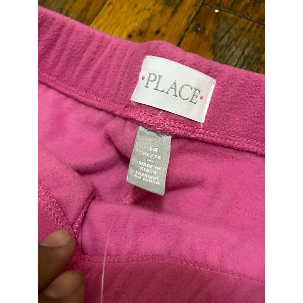 The Children Place Pink Girls Pants Size 14 - Thumbnail 3