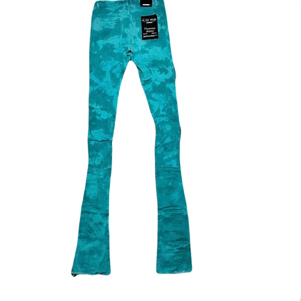 Si Tu Veux Superstack Mint Men’s Jean’s Size 36 - Thumbnail 4