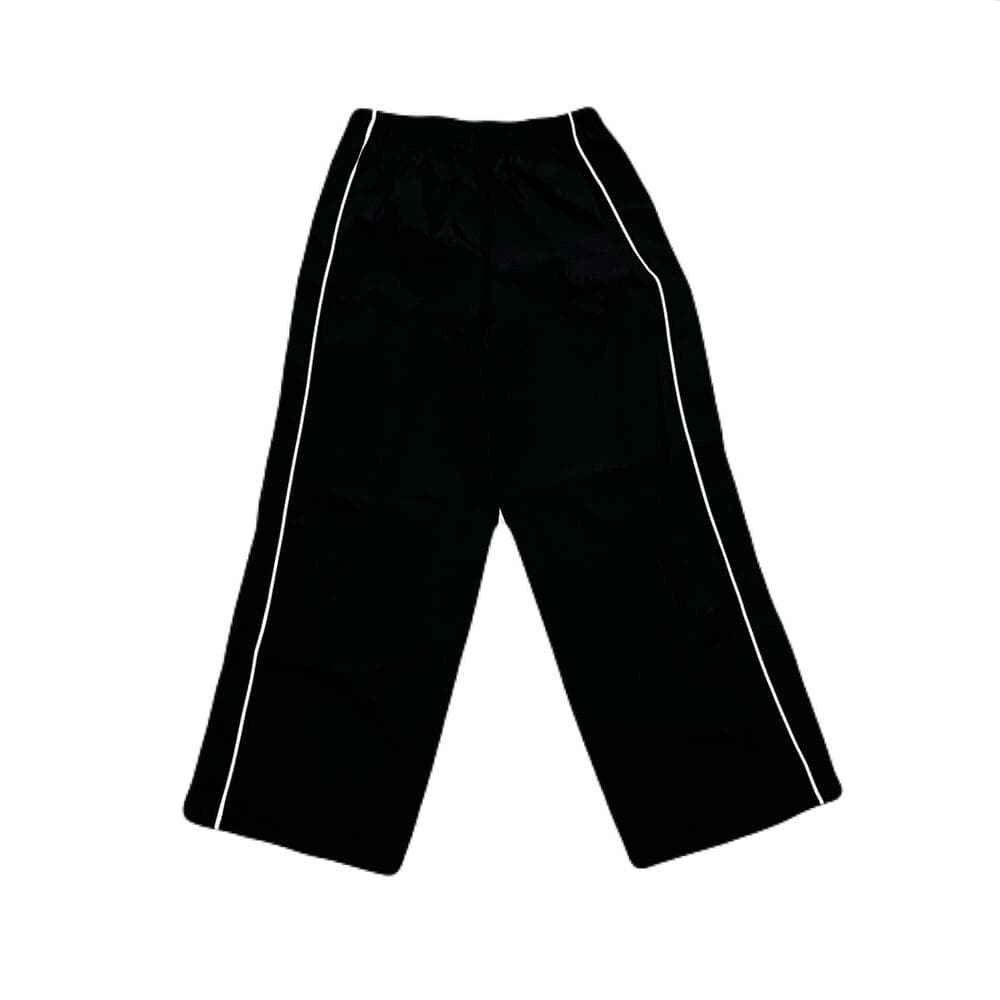 SHEIN Women’s Black Pant With A White Stripe Line On The Side Petite M - Thumbnail 3
