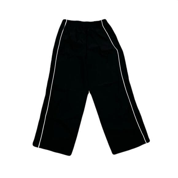 SHEIN Women’s Black Pant With A White Stripe Line On The Side Petite M - Thumbnail 4