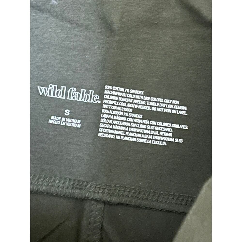 Wild Fable Women’s Olive Leggings Size Small - Thumbnail 2
