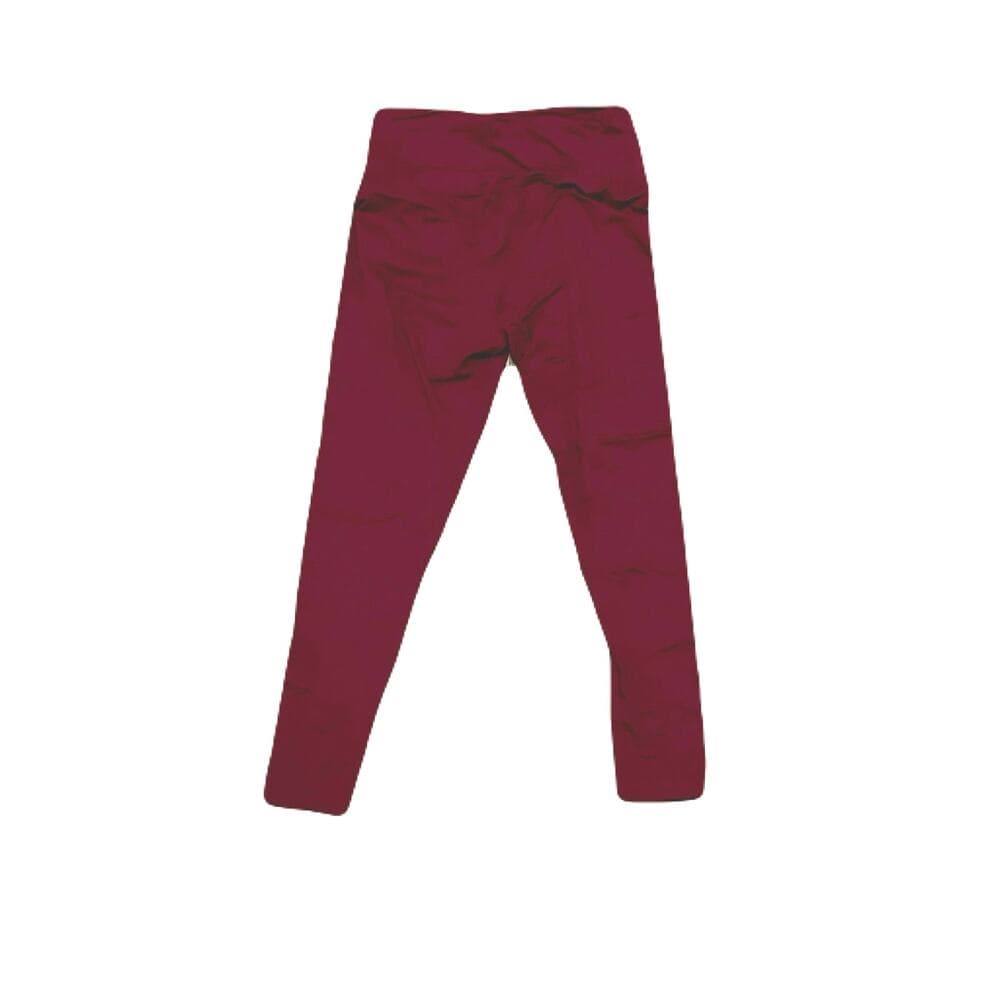 Women’s burgundy leggings Size Large X Large - Thumbnail 2