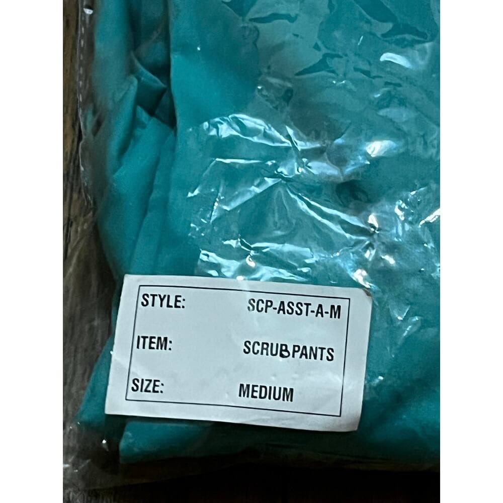 Captan Green unisex Scrub Pants Size Medium - Thumbnail 3