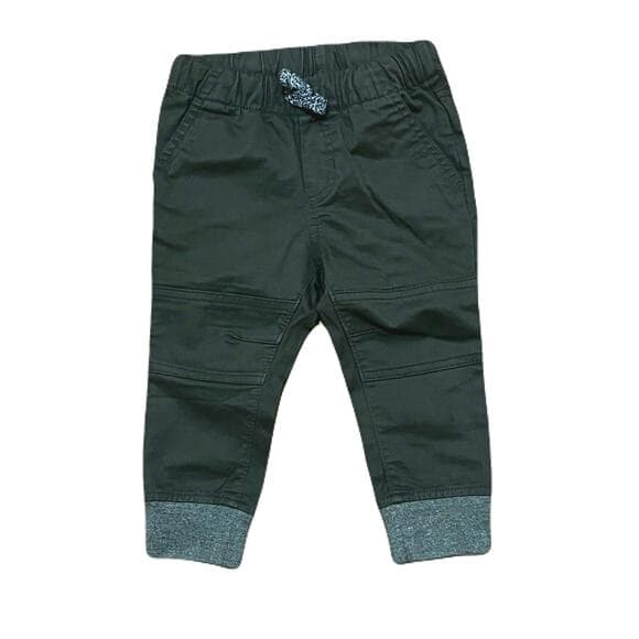 Cat & Jack Dark Green Kids Pants Size 18 Months - Thumbnail 4