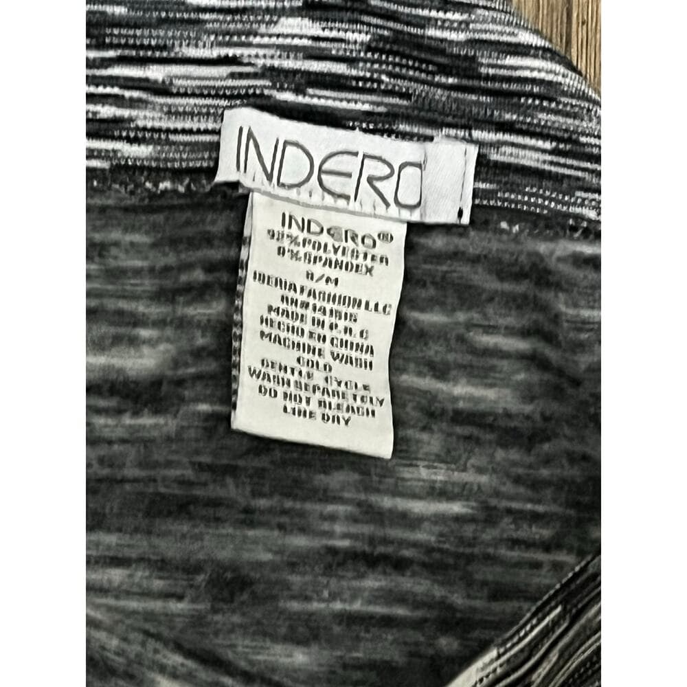 Indero Gray Women’s Leggings Size S/M - Thumbnail 2
